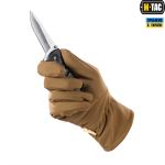 Рукавички M-Tac демісезонні Soft Shell, Койот 4 Рукавички M-Tac демісезонні Soft Shell, Койот 4
