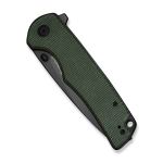 Ніж складаний Sencut Praktisk Темно-зелений Micarta 9Cr18MoV 4