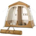 Душовий намет Naturehike NH22ZP006 коричневий 2 Душовий намет Naturehike NH22ZP006 коричневий 2