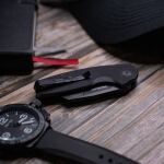 Розкладний ніж SOG Stout SJ, Blackout, Cleaver/Blackout 10 Розкладний ніж SOG Stout SJ, Blackout, Cleaver/Blackout 10
