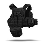 Комплект спорядження Commando Elite Tactical Assault Kit. Під 27х35.5 см бронеплити. Чорний