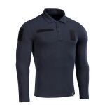 Поло тактическое M-Tac с длинным рукавом 65/35 Dark Navy Blue 3 Поло тактическое M-Tac с длинным рукавом 65/35 Dark Navy Blue 3