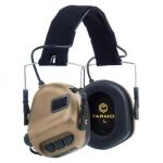 Активные защитные наушники Earmor M31 MOD3 (CB) Coyote Brown 8 Активные защитные наушники Earmor M31 MOD3 (CB) Coyote Brown 8