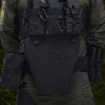 Противоосколочный фартук 2-го класса защиты (с баллистическим пакетом). Размер L. Черный 4 Противоосколочный фартук 2-го класса защиты (с баллистическим пакетом). Размер L. Черный 4