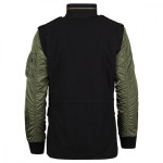 Куртка Alpha Industries Fusion Field Coat. Чорно-зелений 2