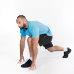 Футболка FitPro Голубая 4 Футболка FitPro Голубая 4