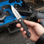 Розкладний ніж SOG Adventurer LB, Nordic Blue/Satin 8