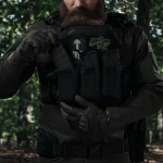 Одинарный эластичный подсумок под магазины АК/АR открытого типа. Крепление MOLLE. Черный 6 Одинарный эластичный подсумок под магазины АК/АR открытого типа. Крепление MOLLE. Черный 6