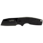 Розкладний ніж SOG Stout SJ, Blackout, Cleaver/Blackout