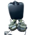 Активные защитные наушники Earmor M32X MARK3 Dual (FG) Olive Mil-Std 6 Активные защитные наушники Earmor M32X MARK3 Dual (FG) Olive Mil-Std 6