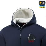 Кофта M-Tac Hoodie The Way бавовна Hard, Indigo Blue 6