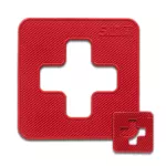 Нашивка 5.11 Tactical "Med Cross Patch" Cherry Bomb