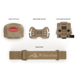 Ліхтар налобний Princeton Tec® "Quad Tactical MPLS Tactical Headlamp" Tan 2