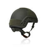 Кевларовый шлем FAST Олива. Уровень защиты NIJ IIIA. Материал: Kevlar 6