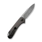 Ніж складаний Civivi Elementum Damascus / Carbon Fiber & G10, темно-сірий 2