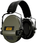 Навушники активні Sordin Supreme Pro-X Slim, кріплення M11 та наголів'я (сумісні з ARC Rail). Олива 4