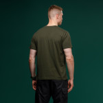 Футболка Basic Military T-Shirt. HMMWV. Cotton and Elastane, олива 4