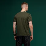 Футболка Basic Military T-Shirt. HMMWV. Cotton and Elastane, олива 4 Футболка Basic Military T-Shirt. HMMWV. Cotton and Elastane, олива 4