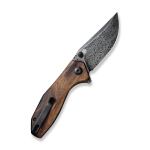 Ніж складаний Civivi ODD 22 Damascus Guibourtia Wood, коричневий 2