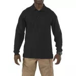 Поло з довгим рукавом "5.11 UTILITY LONG SLEEVE POLO" Black