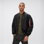 Куртка Alpha Industries MA-1 Bomber Jacket. Чорний
