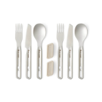 Набір столового приладдя Sea to Summit Detour Stainless Steel Cutlery Set 2P 6 предметів