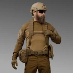 Плечова система для тактичного пояса з евакуаційною ручкою. Cordura 1000. Койот 3 Плечова система для тактичного пояса з евакуаційною ручкою. Cordura 1000. Койот 3