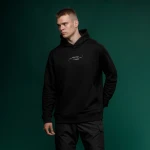 Худи M1 Mono коллекция NAME. Cotton and polyester. Цвет Черный 2 Худи M1 Mono коллекция NAME. Cotton and polyester. Цвет Черный 2