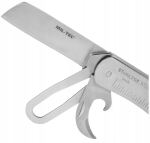 Ніж морський зі cвайкою матовий Silver 5