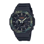 Годинник Casio G-Shock GA-2100SU-1AER. Чорний-Camo Годинник Casio G-Shock GA-2100SU-1AER. Чорний-Camo