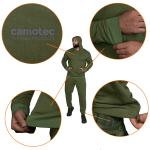 Спортивний костюм Basic Hood Cotton Олива 3