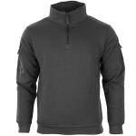 Реглан тактический на молнии "TACTICAL SWEAT-SHIRT WITH ZIPPER" Black 2