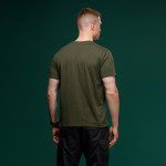 Футболка Basic Military T-Shirt з колекції NAME. Cottone/Elastane, олива 4