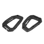 Карабін тактичний пластиковий "TACTICAL CARABINER MOLLE" (2 шт.) Black 5 Карабін тактичний пластиковий "TACTICAL CARABINER MOLLE" (2 шт.) Black 5