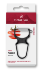 Victorinox Овочечистка RAPID, чорна, двостороння серейторна РК 6 Victorinox Овочечистка RAPID, чорна, двостороння серейторна РК 6