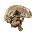 Активні навушники Earmor M31H Plus, кріплення на шолом. Койот 3 Активні навушники Earmor M31H Plus, кріплення на шолом. Койот 3