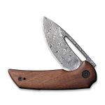 Ніж складаний Civivi Odium Damascus / Guibourtia Wood, коричневий 4 Ніж складаний Civivi Odium Damascus / Guibourtia Wood, коричневий 4