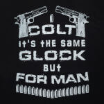 Футболка з малюнком "Colt" Combat Black 3 Футболка з малюнком "Colt" Combat Black 3
