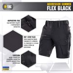 Шорти M-Tac Aggressor Summer Flex Чорні, black, чорний 2 Шорти M-Tac Aggressor Summer Flex Чорні, black, чорний 2