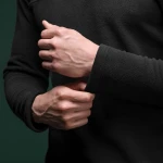 Флісова тактична кофта Garrison Fleece Black. Temperature control, polyester 4 Флісова тактична кофта Garrison Fleece Black. Temperature control, polyester 4