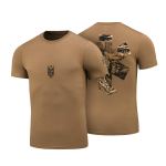 Футболка M-Tac боевого медика 3 ОШБр Coyote Brown, койот