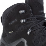 Тактичні черевики LOWA Zephyr GTX MID TF. Мембрана Gore-Tex®. Чорного кольору 7