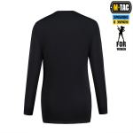 Футболка з довгим рукавом жіноча M-Tac 93/7 Lady Чорна, black, чорний 4