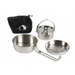 Набор посуды Tatonka Camp Set Large, Silver 2 Набор посуды Tatonka Camp Set Large, Silver 2