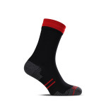 Водонепроницаемые носки Dexshell Running Lite Socks. Червоні смужки