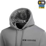 M-Tac кофта Hoodie My Home is my Castle Oversize Hard, Світло-сірий 6