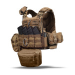 Комплект снаряжения Vest Full (based on IBV) S\M без баллистической защиты. Койот