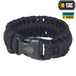 Браслет паракорд M-Tac Каратель 2 чорний