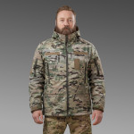 Куртка тактическая Softshell All Weather 3 in 1 (до -20°C). Черный 4