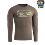 Футболка M-Tac Logo з довгим рукавом Dark Олива, dark Olive 3 Футболка M-Tac Logo з довгим рукавом Dark Олива, dark Olive 3